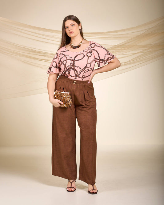 Casacca asimmetrica con dettaglio nodo curvy