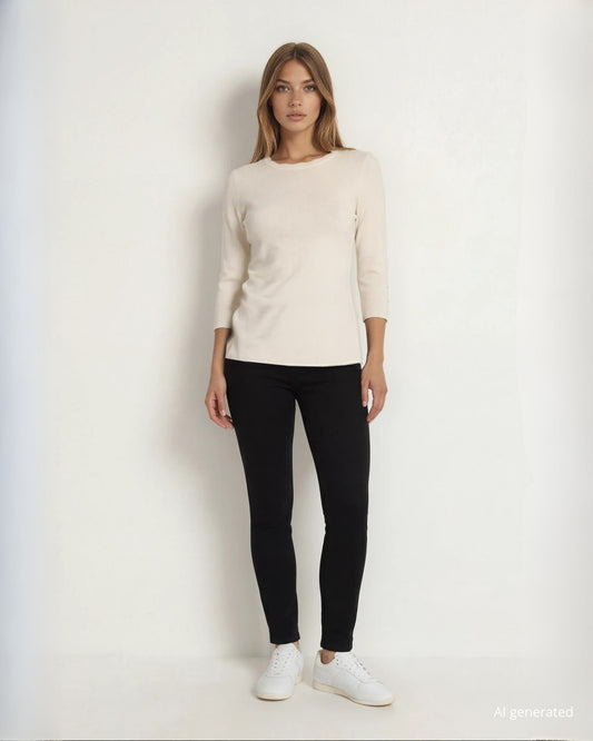 Maglia con cappette e bottoni