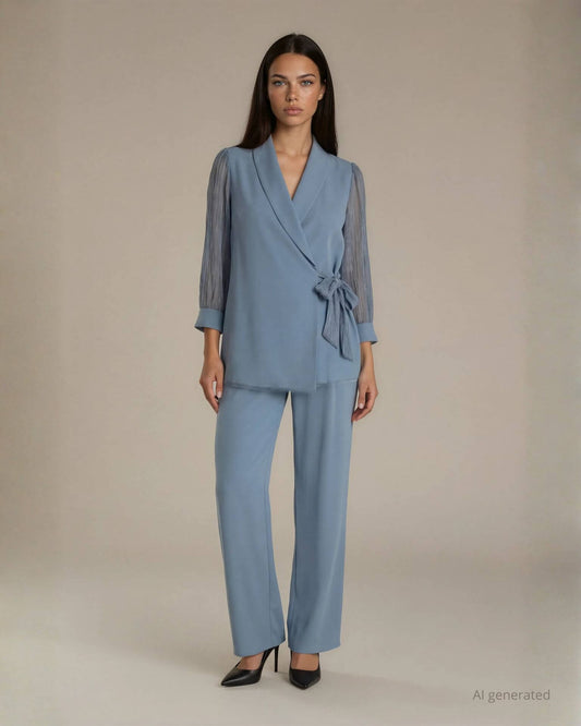 Pantalone linea morbida con elastico