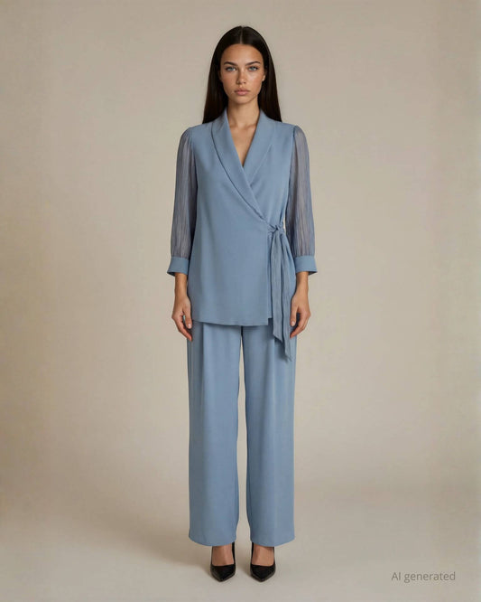 Pantalone linea morbida con elastico