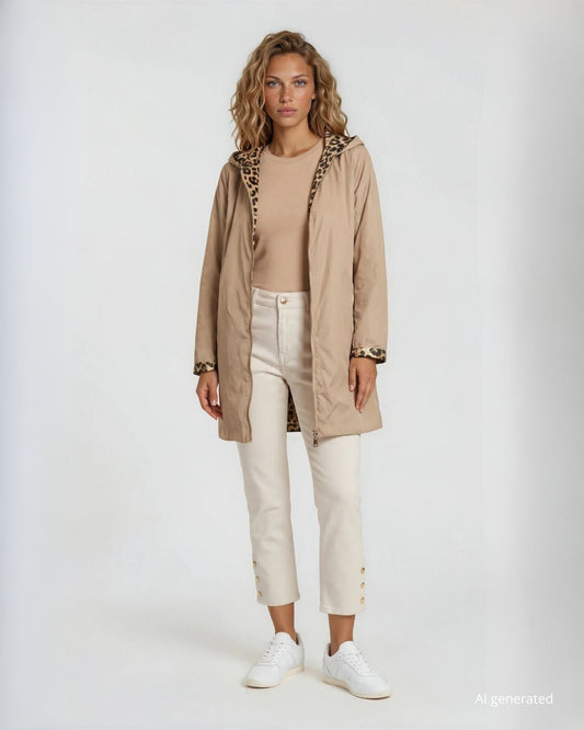 Giubbino in nylon double face