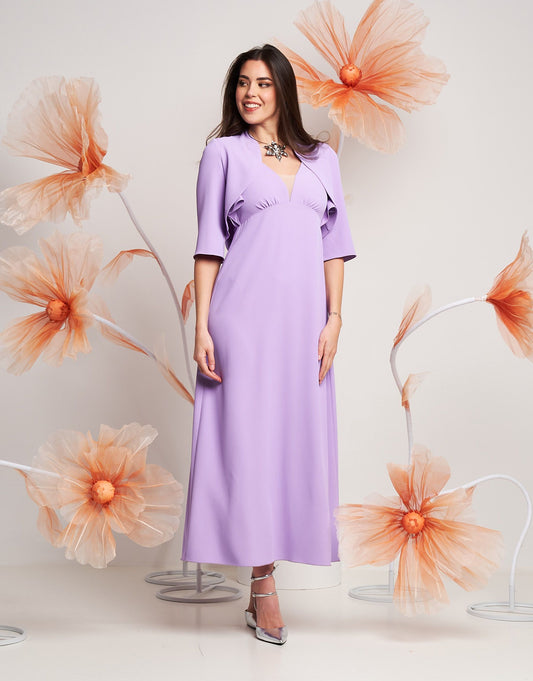 Bolerino elegante in cady fluido