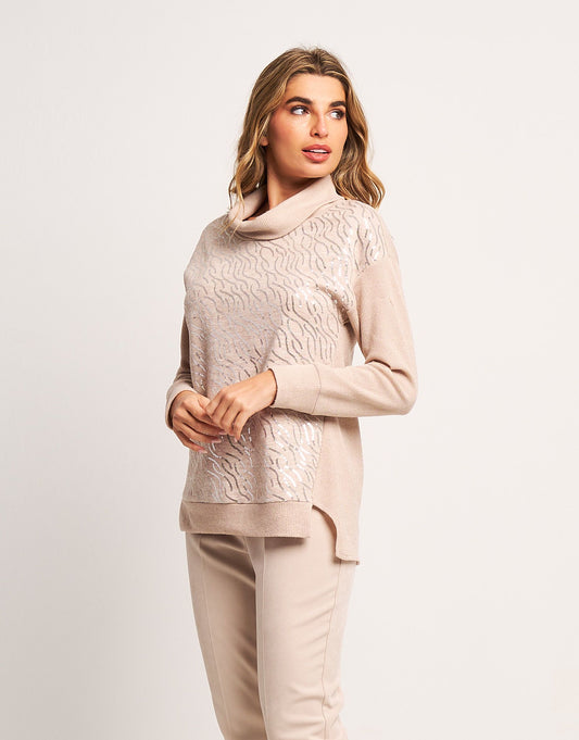 Dolcevita con paillettes