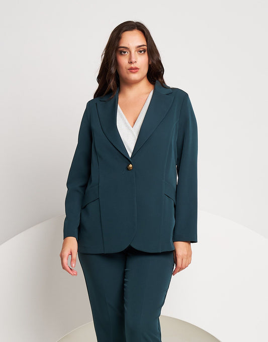 Giacca in bistretch pino