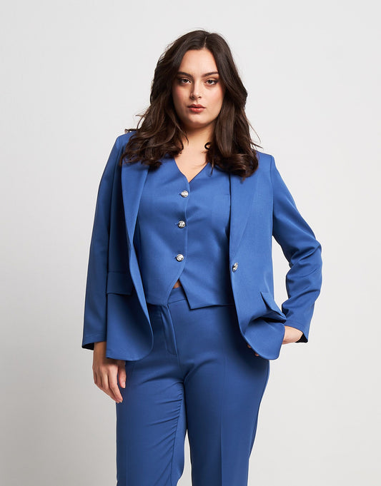 Giacca over in bistretch nuvola curvy