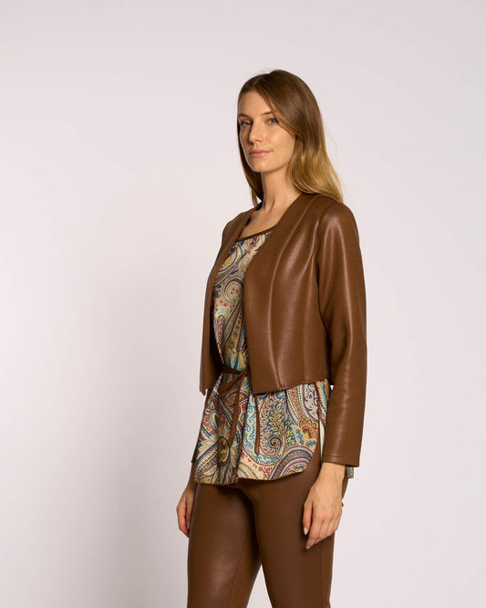 Giacchino corto in scubapelle