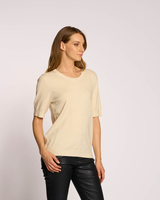 Maglia basica con mezza manica