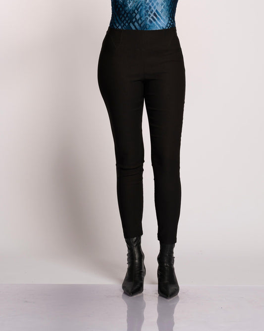 Pantalone a sigaretta con elastico