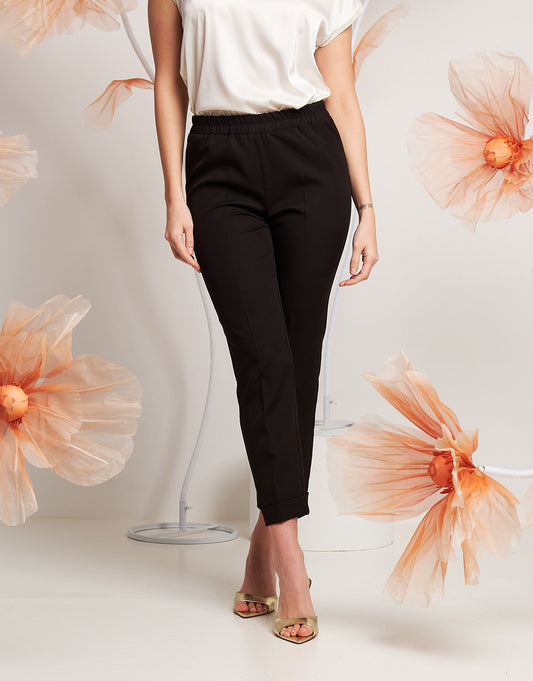 Pantalone basico in bistretch