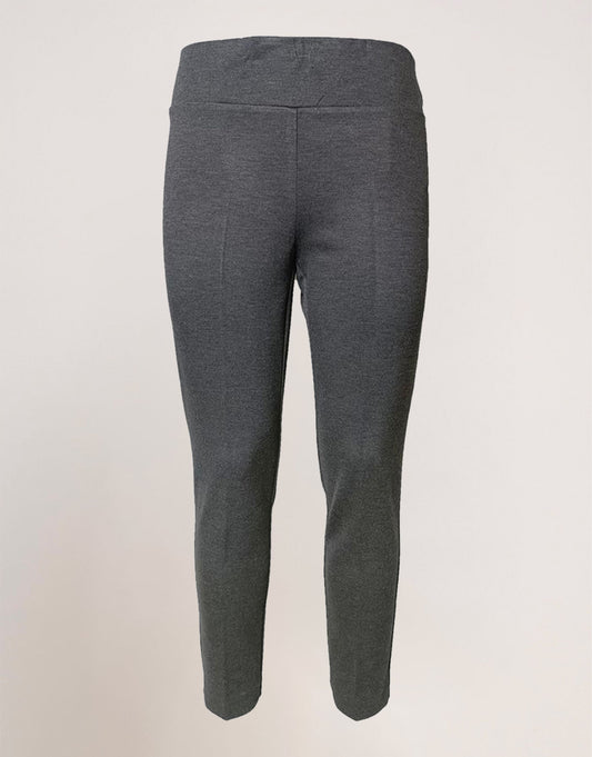 Pantalone in punto milano grigio curvy