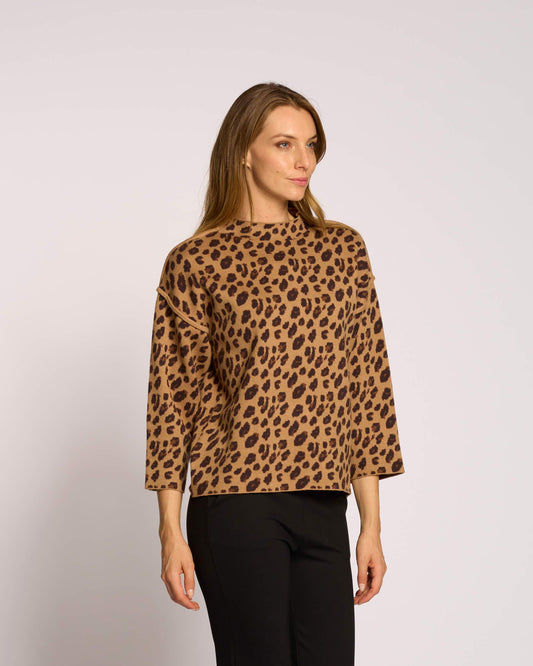 Ponchetta con disegno maculato