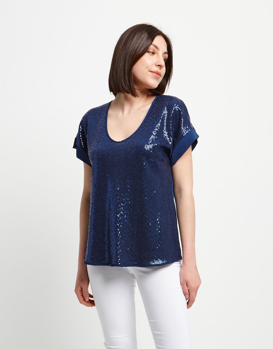 Casacca con best sale paillettes