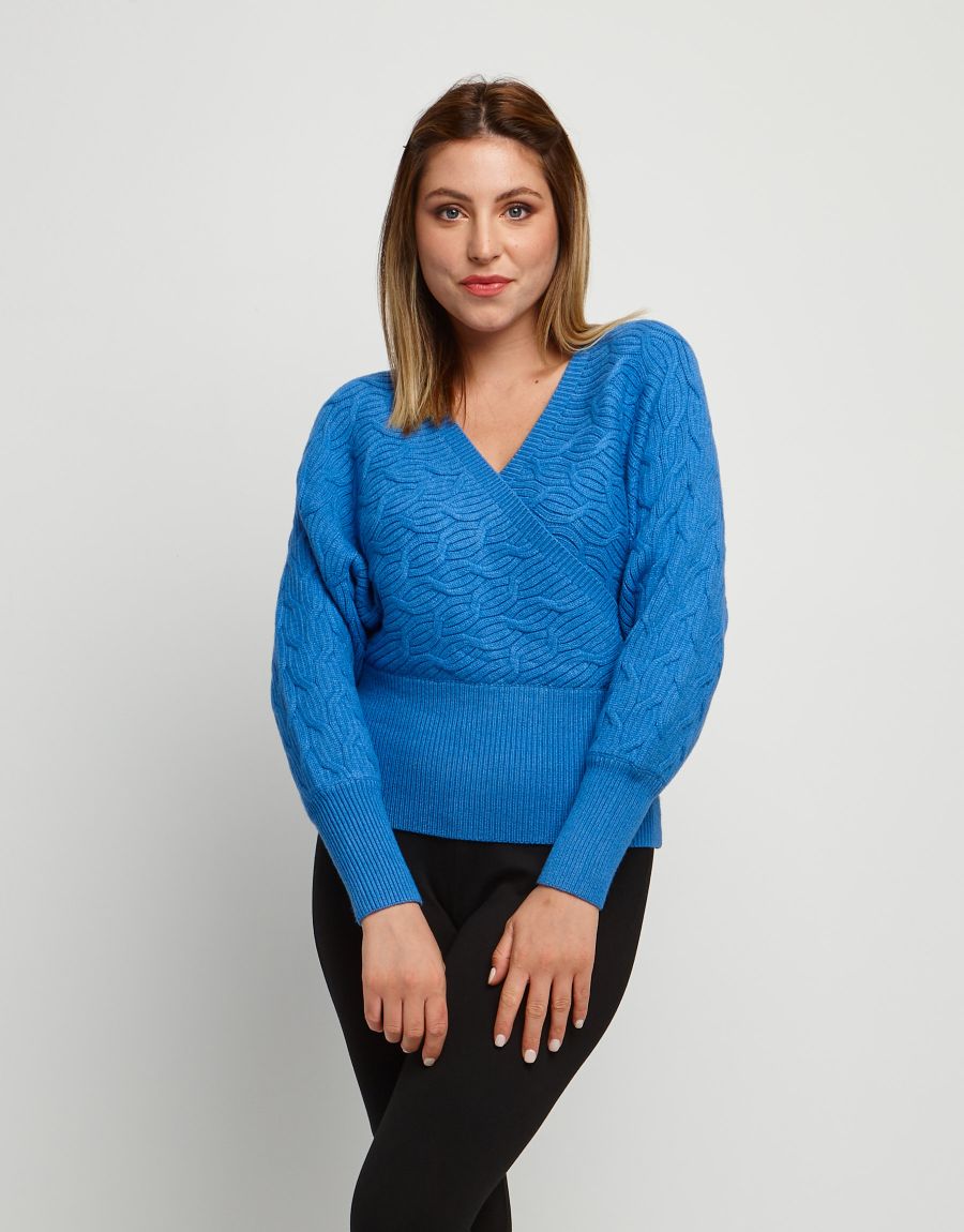 Maglia con maniche a pipistrello