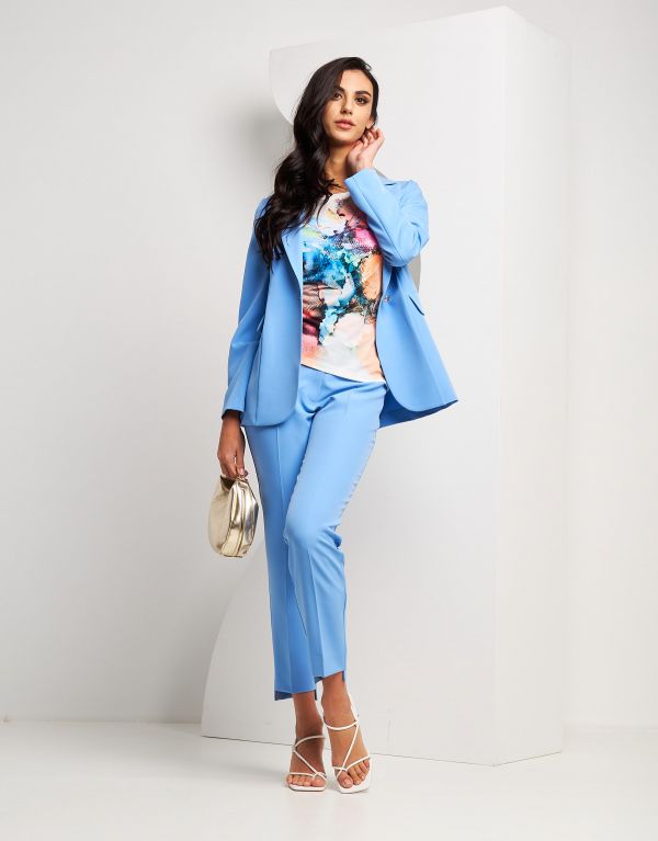 Giacca in bistretch con revers