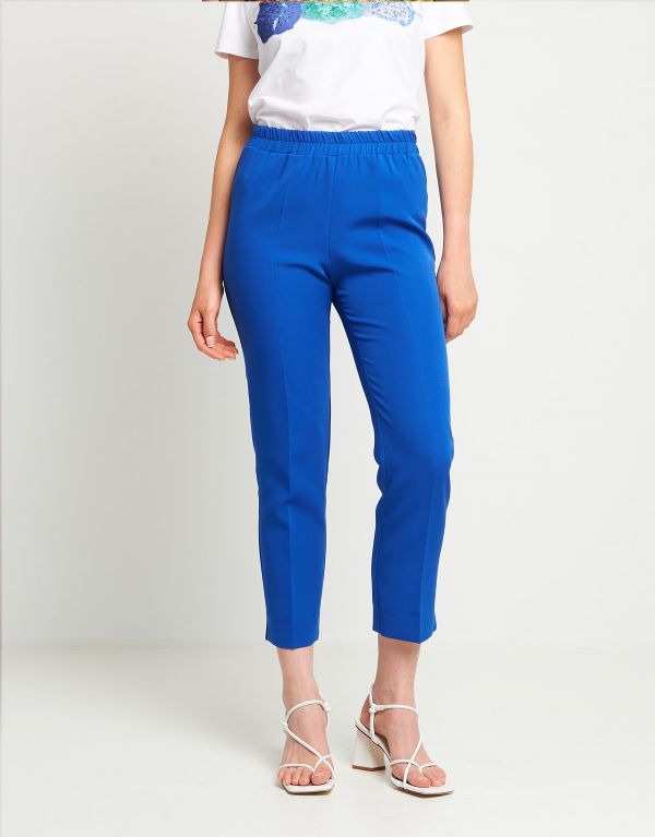 Pantalone in bistretch royal