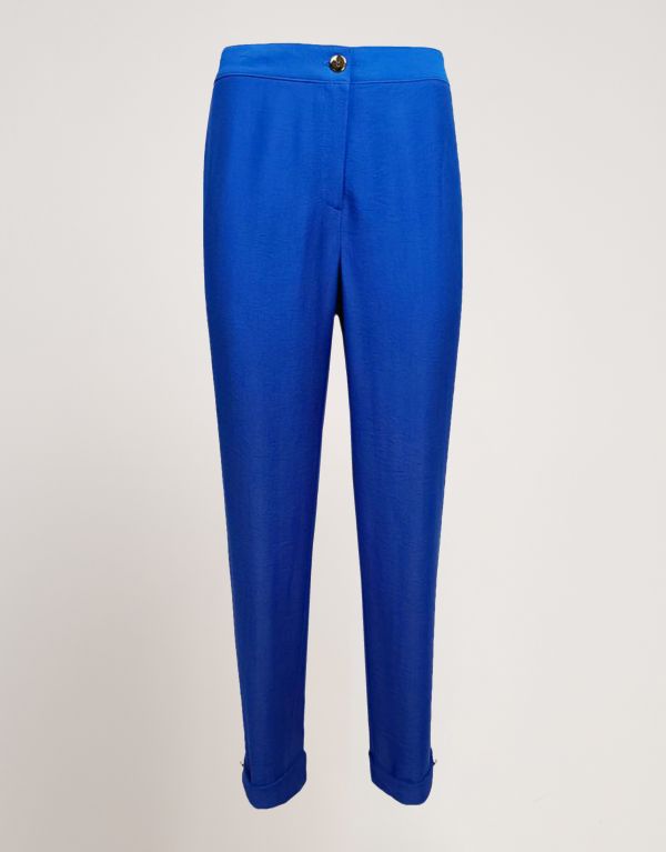 Pantalone in viscosa con...