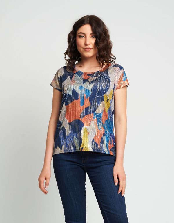 T-shirt fantasia con...