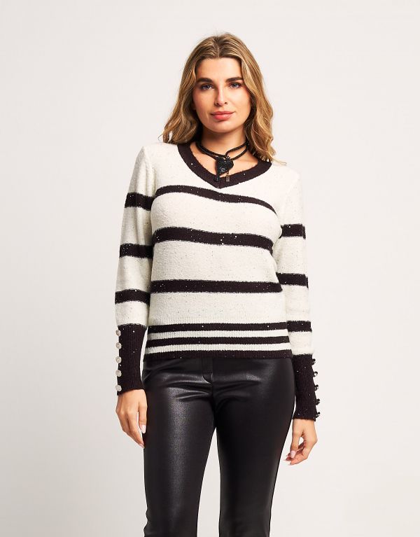Maglia a righe con...