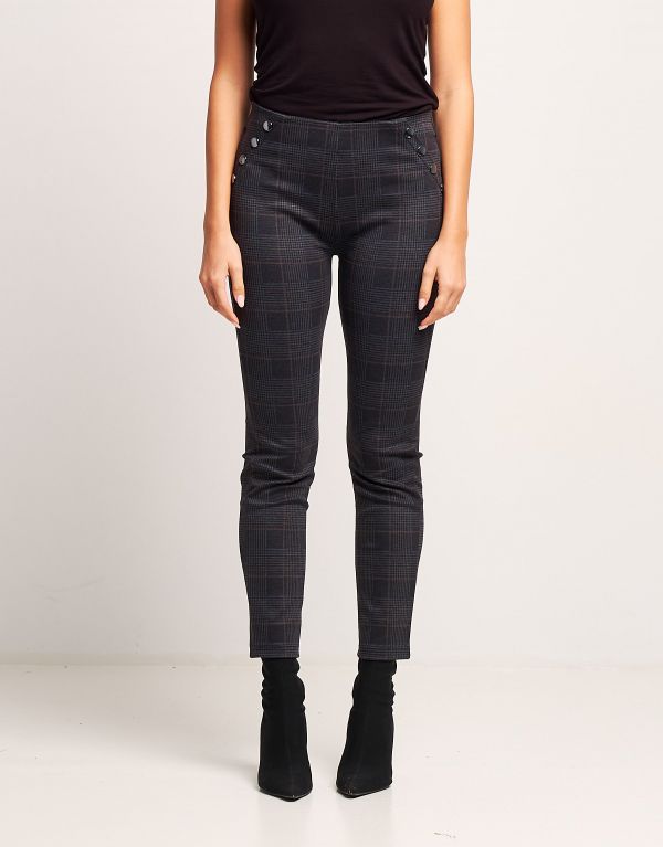 Pantalone in motivo con...