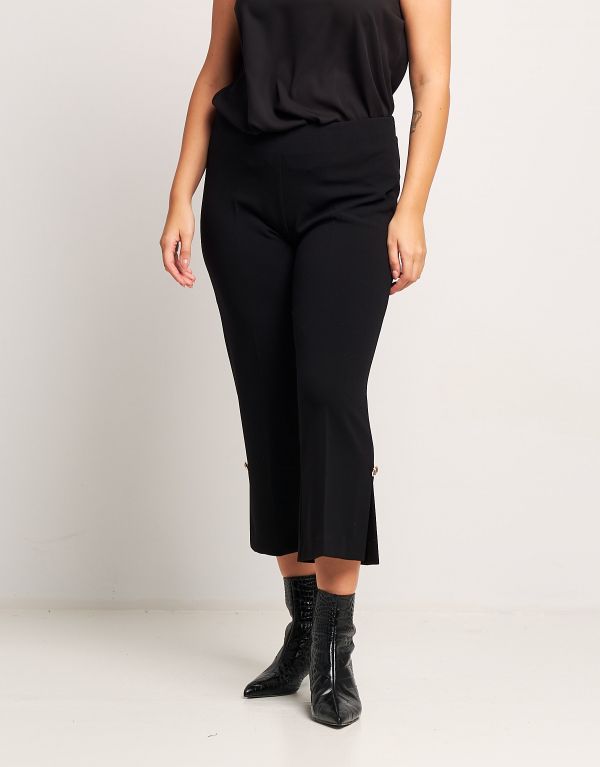 Pantalone con spacco e...