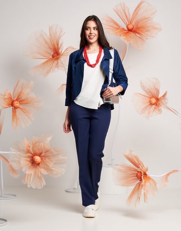 Pantalone dritto con...
