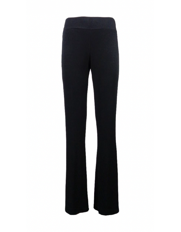 Pantalone a zampa con elastico