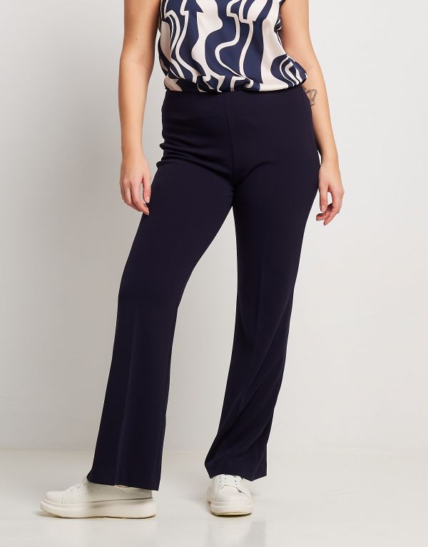 Pantalone a zampetta con...