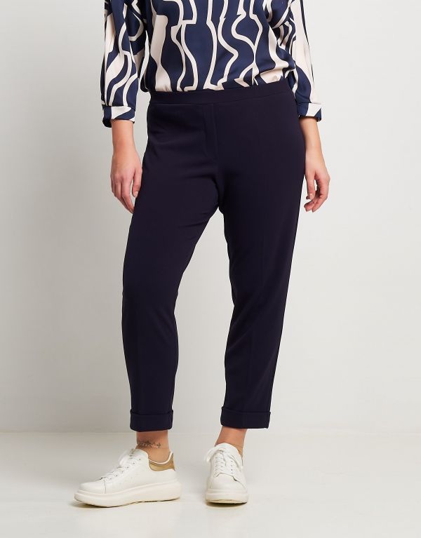 Pantalone con elastico e...
