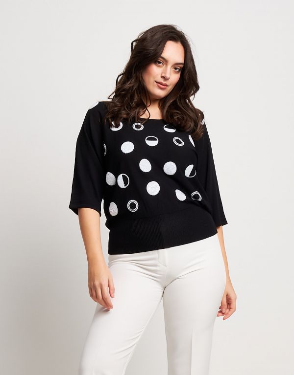Maglia a pipistrello con...