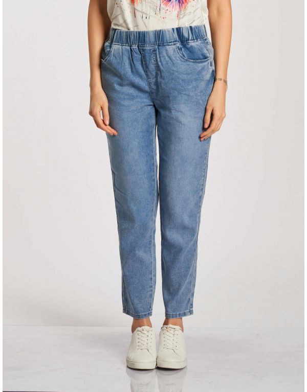 Pantafitness leggero in jeans