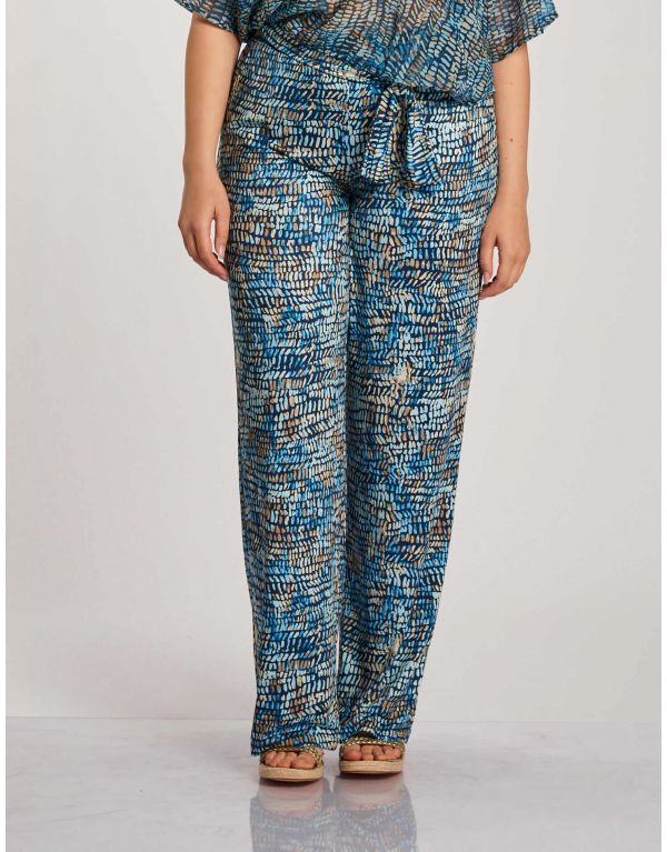 Pantalone largo con...
