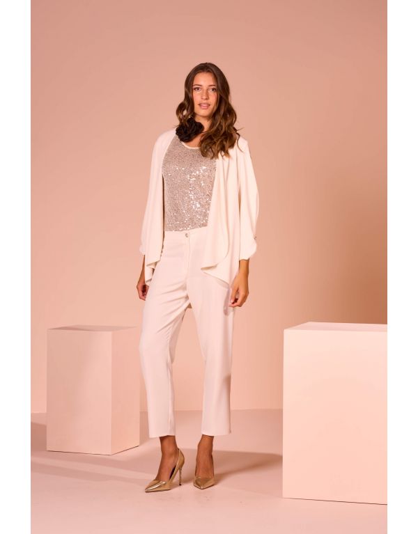 Pantalone gamba dritta con...