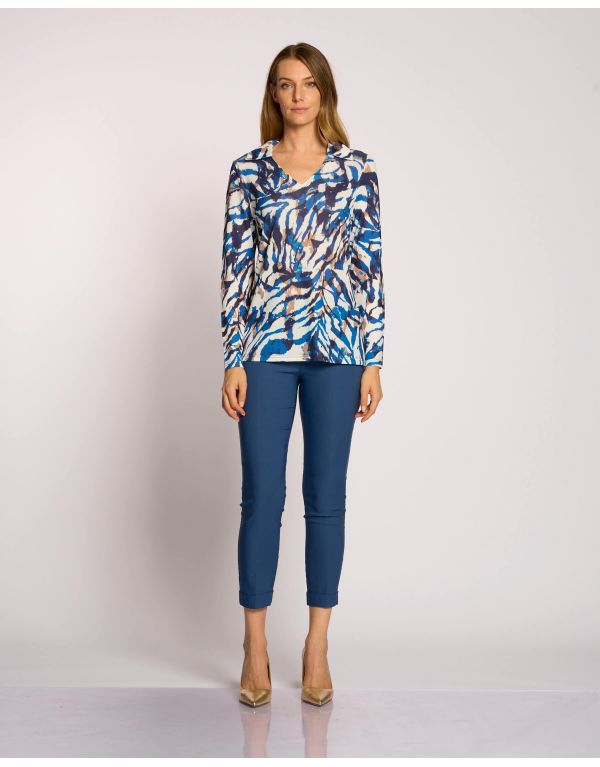 Pantalone con elastico in...