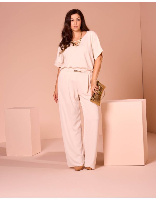 Casacca con oblò sullo scollo