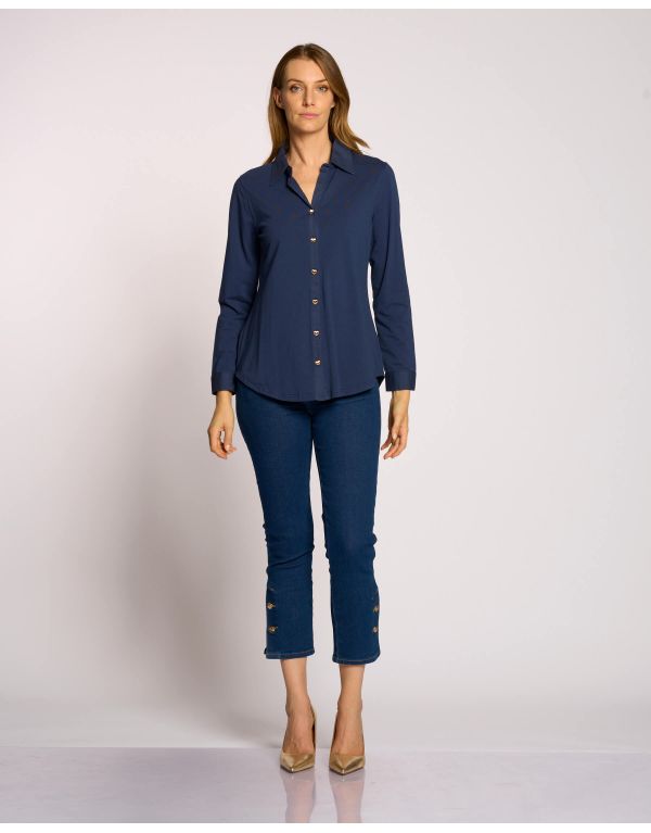 Camicia in cotone con...
