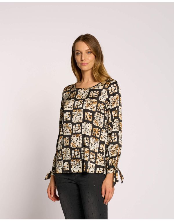 Camicia fantasia con...