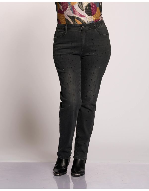 Jeans cinque tasche con...