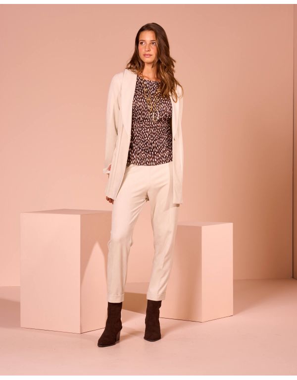 Pantalone gamba dritta con...