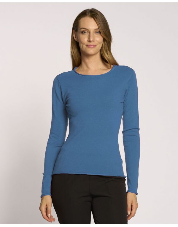 Maglia basica con scollo...