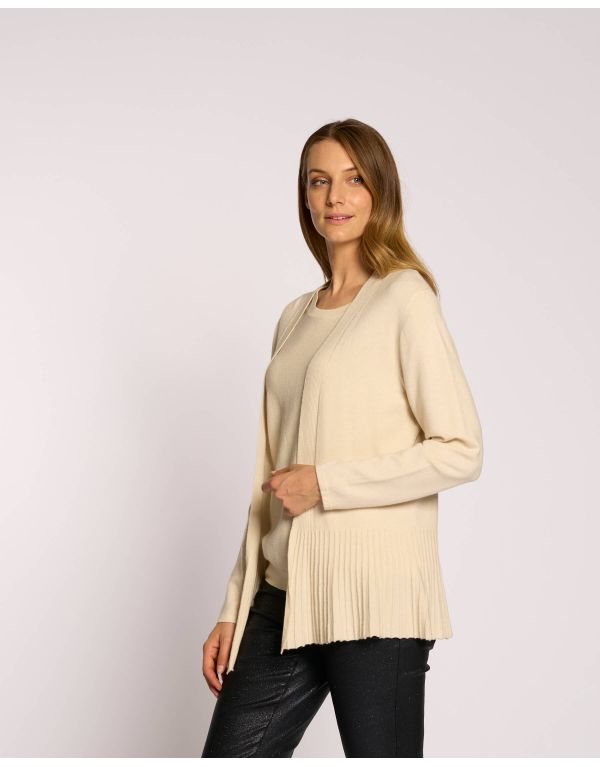 Cardigan aperto con...