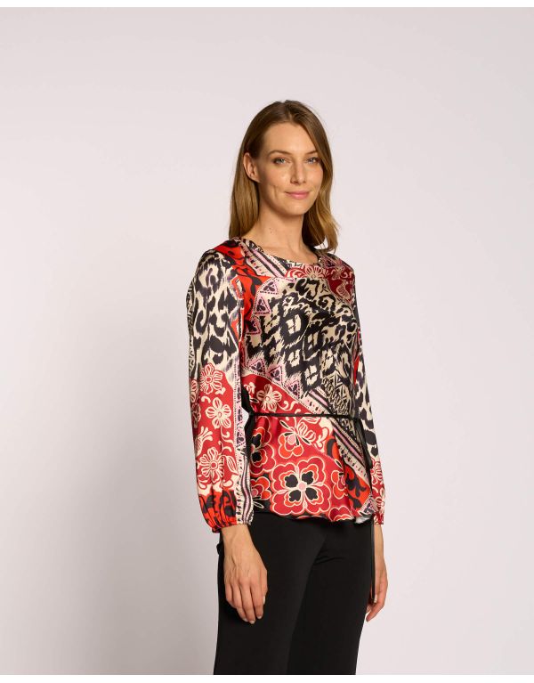 Casacca con schiena in...