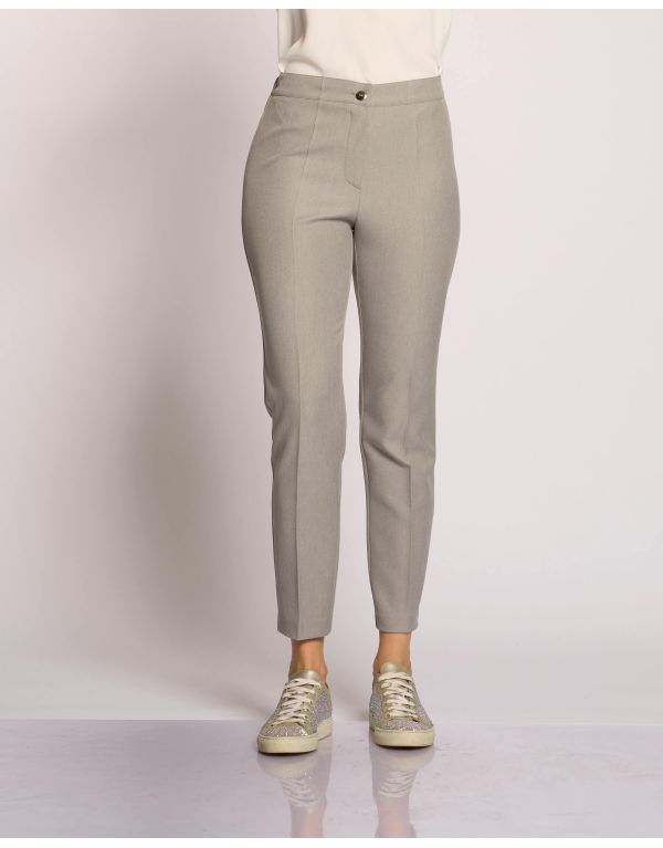 Pantalone linea stretta con...