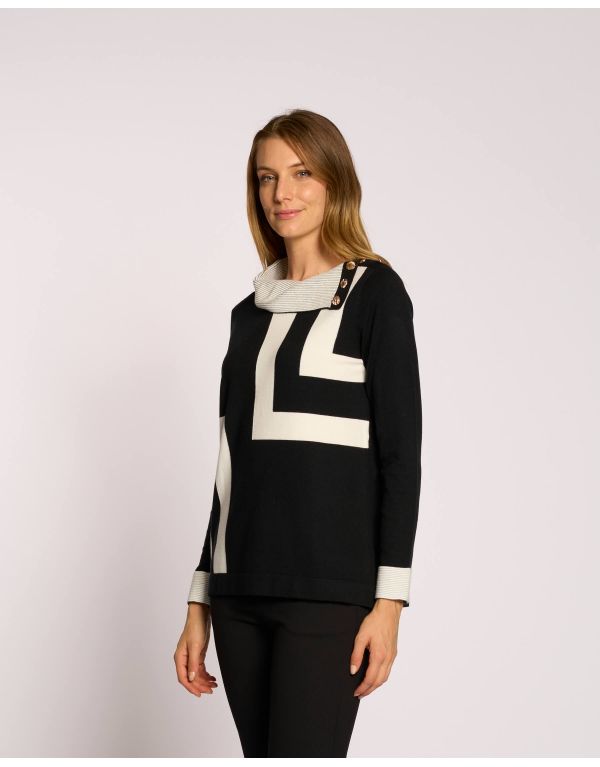 Maglia a quadri con...