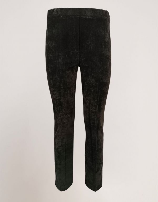 Pantalone in velluto con...
