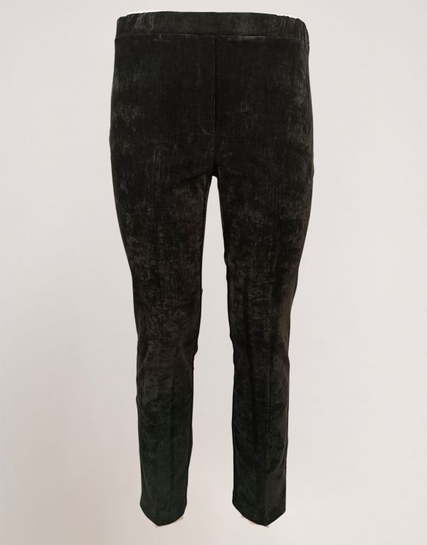 Pantalone in velluto con...