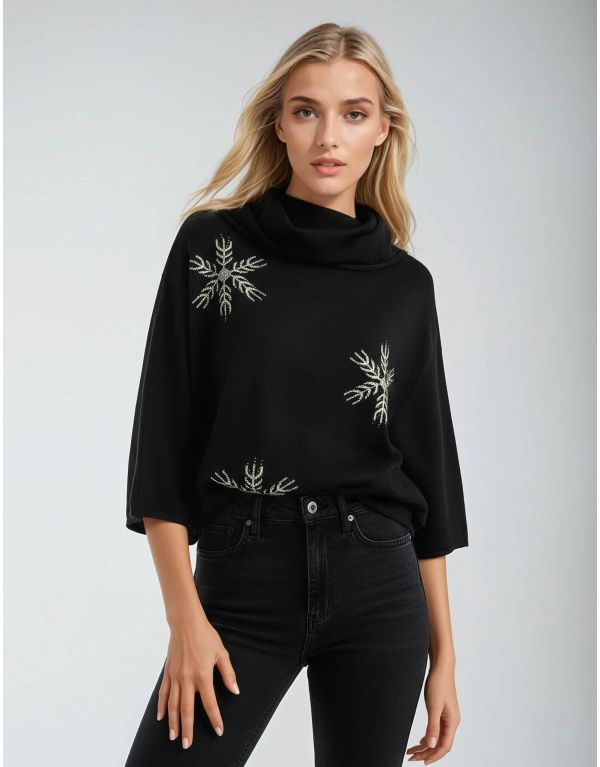 Ponchetta con intarsio e...