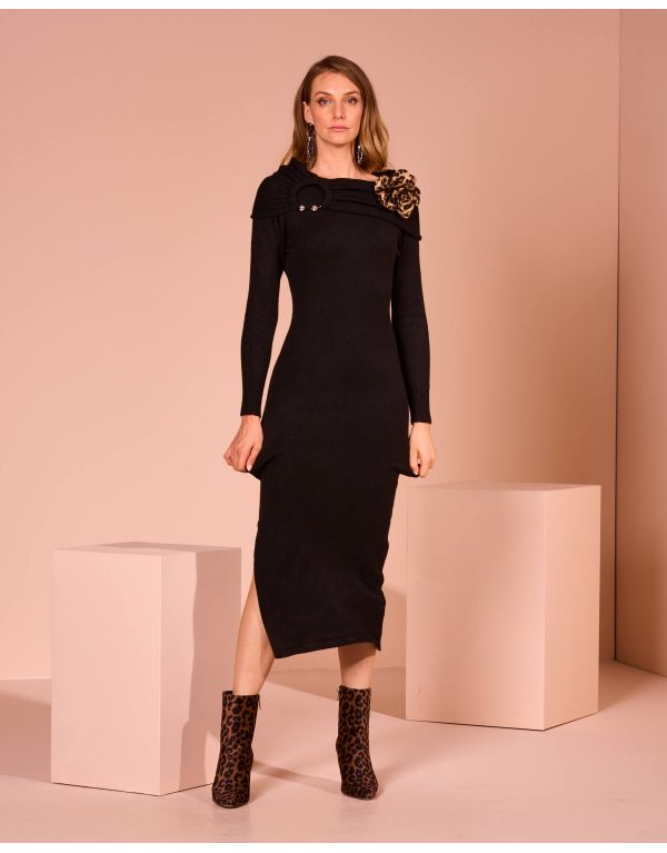 Vestito in maglia con...