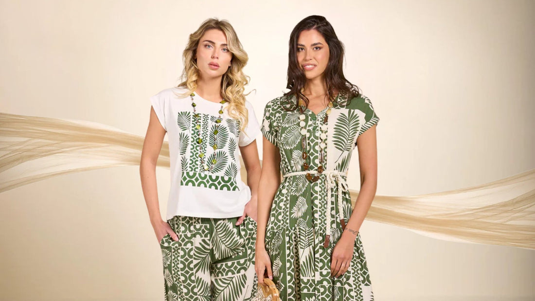 Capsule estiva: verde Kiwi, rosso India e sabbia