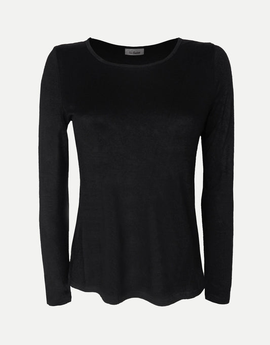 T-shirt basica in viscosa