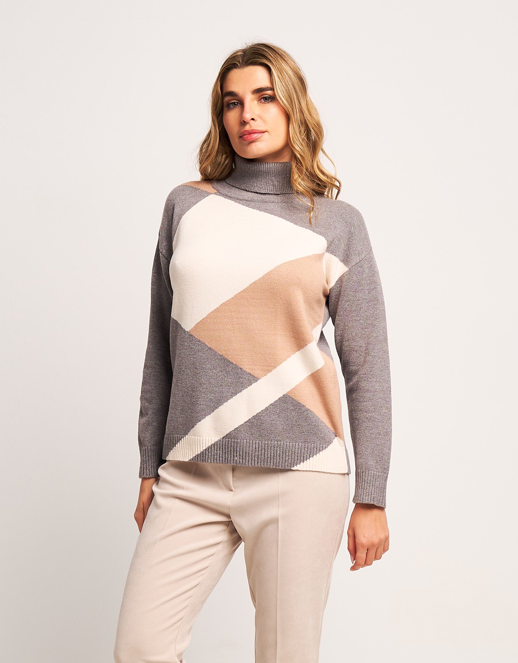 Dolcevita color block